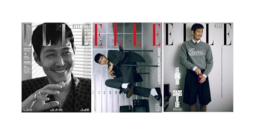 ELLE MAGAZINE KOREA MARCH 2024 Random Cover LEE JUNG JAE BOYNEXTDOOR KIM SE JEONG von Dreamus