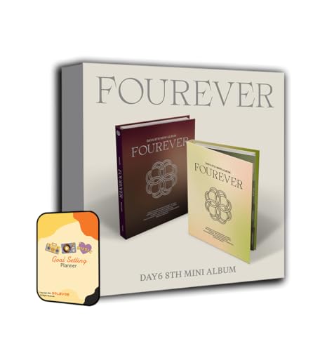 FOUREVER DAY6 Album [Maroon ver.+ Green ver. 2 ver. Full Album Set]+Pre Order Benefits+BolsVos K-POP Inspired Freebies (8th Mini Album) von Dreamus