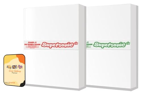 Fromis_9 Supersonic Album [HEAT + JUICY 2 ver. Full Album Set]+Pre Order Benefits+BolsVos Exclusive K-POP Inspired Digital Merches von Dreamus