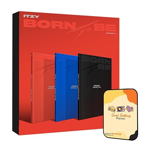 ITZY BORN TO BE Album [STANDARD ver. (A+B+C) 3 Album Set ]+Pre Order Benefits+BolsVos Exclusive K-POP Inspired Digital Merches von Dreamus