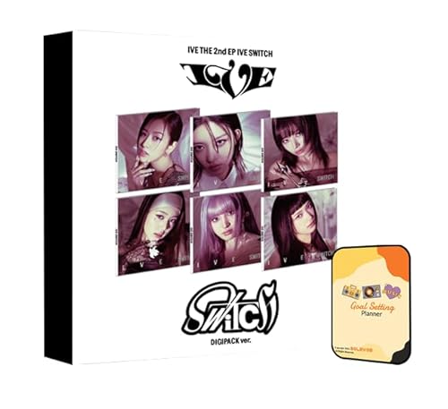 Dreamus IVE Album - IVE SWITCH DIGIPACK Random ver.+Pre Order Benefits+BolsVos Exclusive K-POP Giveaways Package von Dreamus