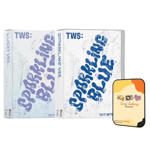 TWS SPARKLING BLUE Album [SPARKLING + LUCKY ver. Full Album Set]+Pre Order Benefits+BolsVos Exclusive K-POP Inspired Digital Merches von Dreamus