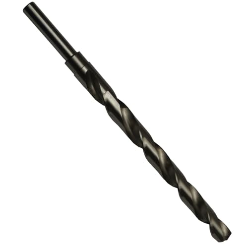 Drill America 2,5 x 45,7 cm Hochgeschwindigkeitsstahl, extra langer Bohrer mit 1,27 cm Schaft, DWDDL Serie von Drill America