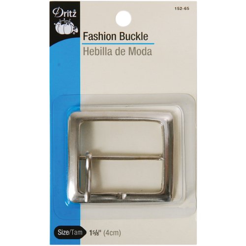 Dritz 152-65 Modische Schnalle mit quadratischem Design, Nickel, 1-5/8-Inch von Dritz