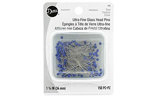 Dritz 172 Glaskopfstifte, ultrafein, 3,5 cm, 150 Stück von Dritz