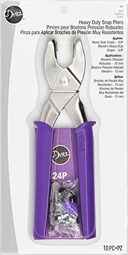 Dritz 24P Robuste Schnappzange, Violett von Dritz