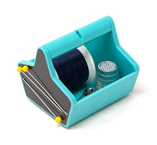 Dritz 3456 Thread Cutter Caddy Ausstechformen und Zubehör, Kunststoff, aqua, 3 Each von Dritz