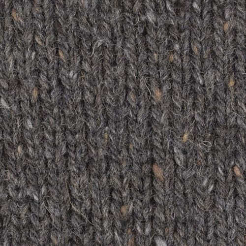 Drops Soft Tweed, 50% Wolle, 25% Alpaka, 25% Viskose, Garn zum Stricken und Häkeln, 3 oder leicht, Kammgarn, DK Gewicht (09 Raben) von Drops