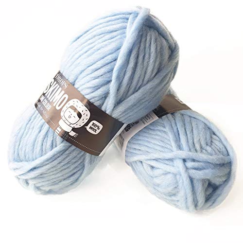 Drops - Wolle Garn Super Bulky Pastel Blue (31) von Drops