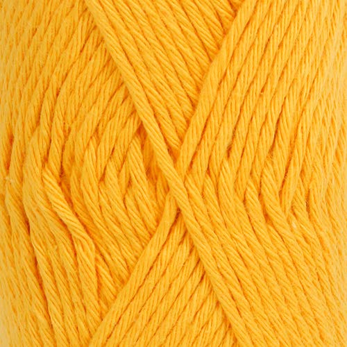 Paris - Garnstudio Strickmuster Aran Mehrfach Farben bei versehentlichem Fallenlassen 100% Baumwollgarn 14 Strong Yellow von Drops