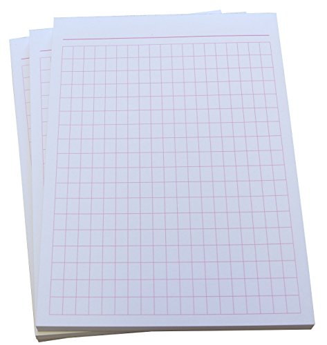 Notizblock - rautiert in PINK - 50 Blatt - Staffelpreise verfügbar - DIN A6 Format (22391) von Druckerei Scharlau