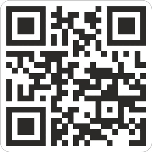 QR-CODE Aufkleber Sticker 5 x 5 cm, wir erstellen nach Ihrem Wunschtext/Domain 100 Stück von Druckspezialist