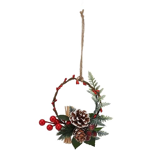 Dsacxixai Schmuck für den Weihnachtsbaum, Tannenzapfen als Weihnachtsdeko, zum Aufhängen, Geschenkidee, Verzierungen für den Christbaumschmuck (6120) von Dsacxixai