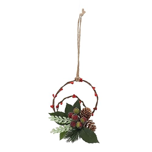 Dsacxixai Schmuck für den Weihnachtsbaum, Tannenzapfen als Weihnachtsdeko, zum Aufhängen, Geschenkidee, Verzierungen für den Christbaumschmuck (6121) von Dsacxixai