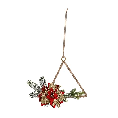 Dsacxixai Schmuck für den Weihnachtsbaum, Tannenzapfen als Weihnachtsdeko, zum Aufhängen, Geschenkidee, Verzierungen für den Christbaumschmuck (6122) von Dsacxixai