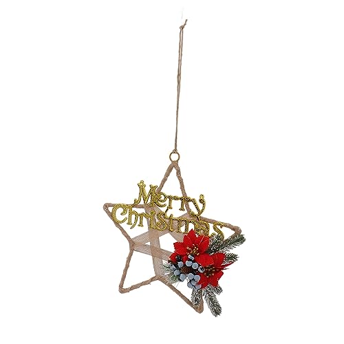 Dsacxixai Schmuck für den Weihnachtsbaum, Tannenzapfen als Weihnachtsdeko, zum Aufhängen, Geschenkidee, Verzierungen für den Christbaumschmuck (6123) von Dsacxixai