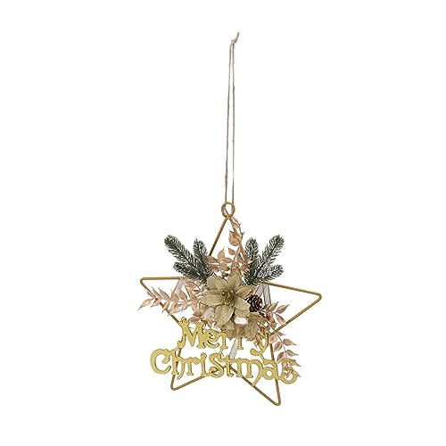 Dsacxixai Schmuck für den Weihnachtsbaum, Tannenzapfen als Weihnachtsdeko, zum Aufhängen, Geschenkidee, Verzierungen für den Christbaumschmuck (6127) von Dsacxixai