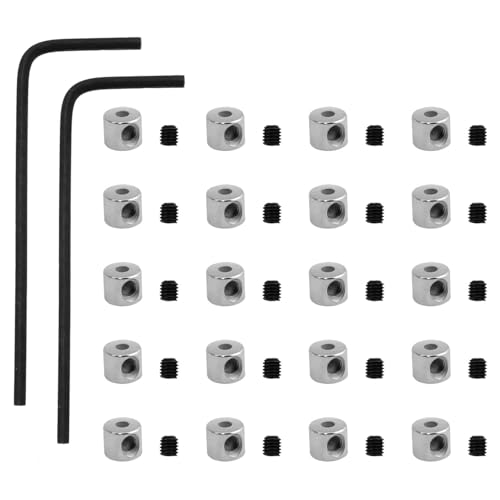 Dsjnf Sicherungsstift-Halter mit Schraubenschlüssel, Verriegelungsstift-Halter, Schlüsselanhänger mit Sicherungsstift-Verschlüssen für Stecknadeln, 20 Stück von Dsjnf