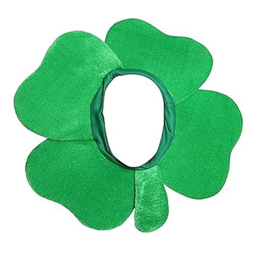 Dtaigou Kobold-Kostüm, St. Patrick's Day-Kostüm - Kobold-Kopfschmuck - Irische Festival-Kleeblatt-Kostüme, Foto-Requisiten zum St. Patrick's Day für Erwachsene und Teenager von Dtaigou