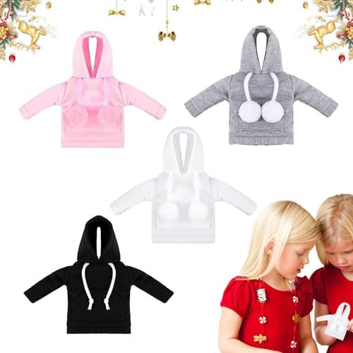 Pu Ppenkleidungs-Outfits – Weihnachtselfen-Zubehör | Elfen-Kleidungs-Outfit-Set Für Pupp Enkostüm | Weiches Wiederverwendbares Weihnachtspupp Enkostü | Kleidung Für Kinder, Mädchen-Geburtstagsgeschen von Dubbulon