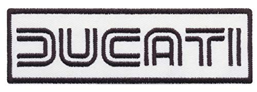 Ducati Patch Aufnäher Aufbügler Motorrad Monster Diavel Italy Moto GP DUC03 von Ducatisti