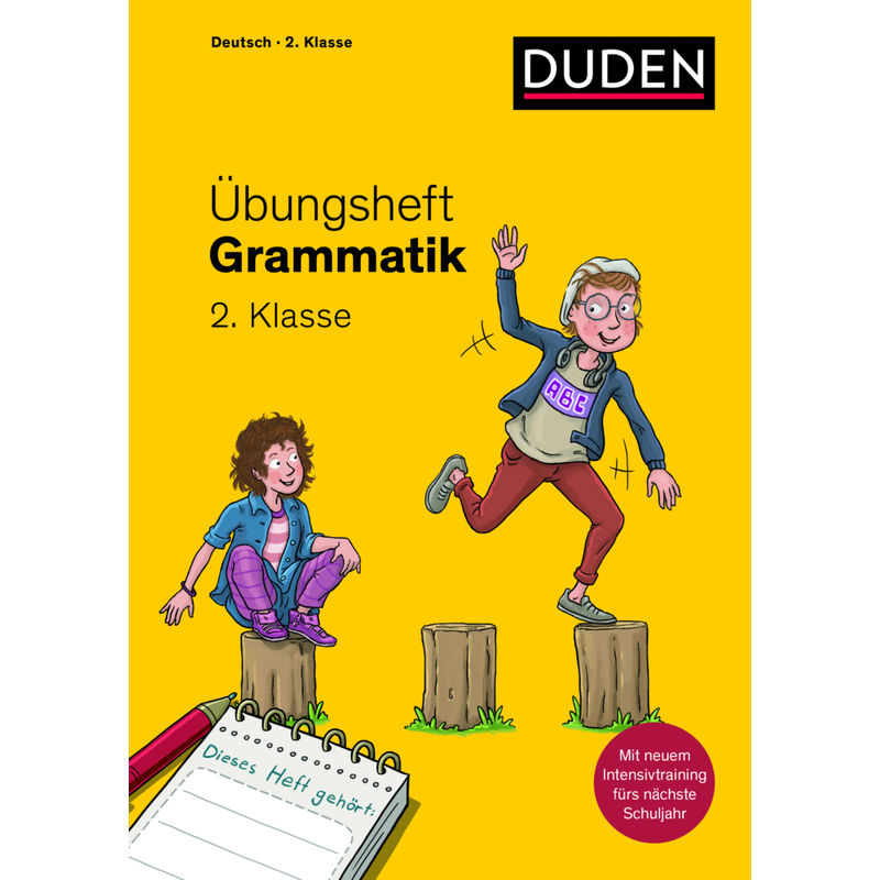 Übungsheft - Grammatik 2.Klasse - Maria Geipel, Kartoniert (TB) von Duden / Bibliographisches Institut