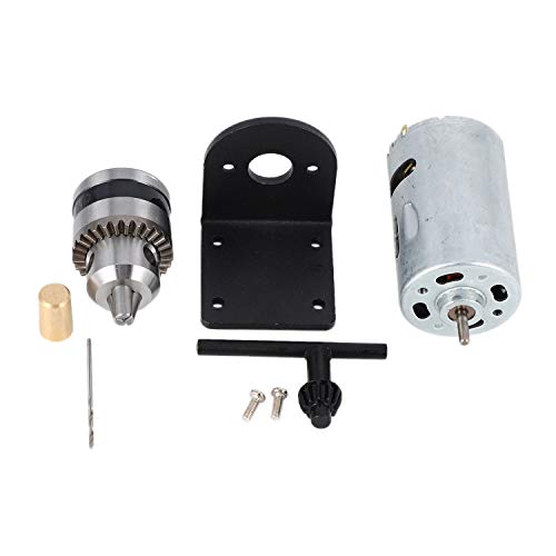 Dc 12-36 V Dreh 555 Motor Mit Miniatur Hand Bohr Futter Und Halterung Dc Motor von Duendhd