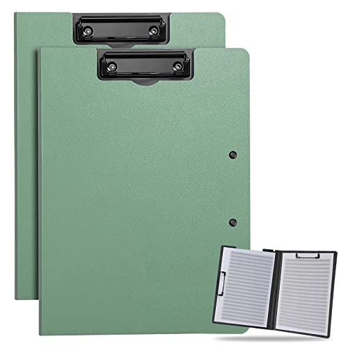 Binder Klemmbrett A4 Klappbarer Binder 2pcs A4/A3 Klemmbrett PU Ordner Schreibwaren Clip Multifunktionsbrett Klappbarer Ordner Brett Bürobedarf von Dulcicasa