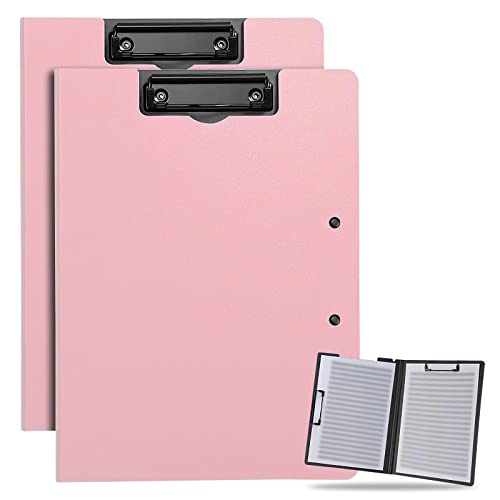 Binder Klemmbrett A4 Klappbarer Binder 2pcs A4/A3 Klemmbrett PU Ordner Schreibwaren Clip Multifunktionsbrett Klappbarer Ordner Brett Bürobedarf von Dulcicasa