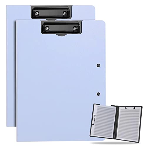 Binder Klemmbrett A4 Klappbarer Binder 2pcs A4/A3 Klemmbrett PU Ordner Schreibwaren Clip Multifunktionsbrett Klappbarer Ordner Brett Bürobedarf von Dulcicasa