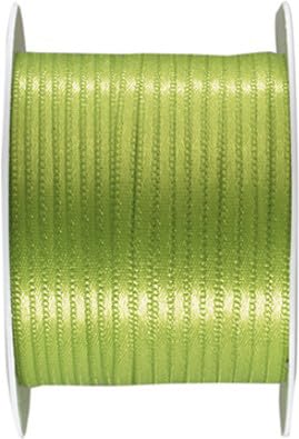 6x Geschenkband 3 mm x 10 m kiwi grün von Duni