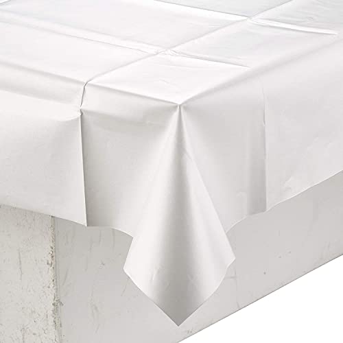 Duni Tischdecken aus Dunisilk®+ Uni weiß, 138 x 220 cm von Duni