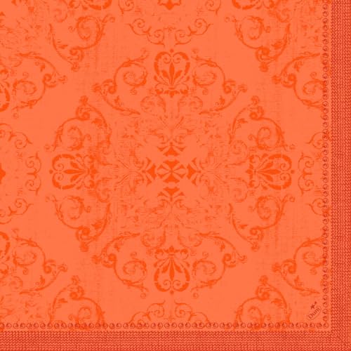 Dunilin Serviette Opulent Sun Orange 45 Stück 1er Pack von Duni