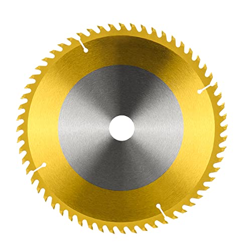 300 mm Kreissägeblattscheibe, titanbeschichtetes TCT-Sägeblatt, 40 Zähne, 60 Zähne, 80 Zähne, Hartmetall-Schneidwerkzeug, Holztrennscheibe, 300 x 30 x 60 Zähne von Dunxiles