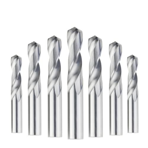 Dunxiles 1 Stück Vollhartmetall-Bohrer für CNC-Hartmetall-Bohrer 1,0–20 mm Metallbearbeitungs-Bit Hartmetall-Fräser, 1 Stück 3,0 mm von Dunxiles