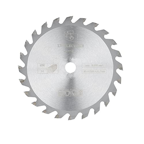 Dunxiles 115 mm Kreissägeblatt 24T 36T TCT-Sägeblatt für Multifunktions-Elektrowerkzeuge Hartmetallbestückte Holztrennscheiben-Sägeblätter, 115 x 1,7 x 9,5 mm 24T von Dunxiles