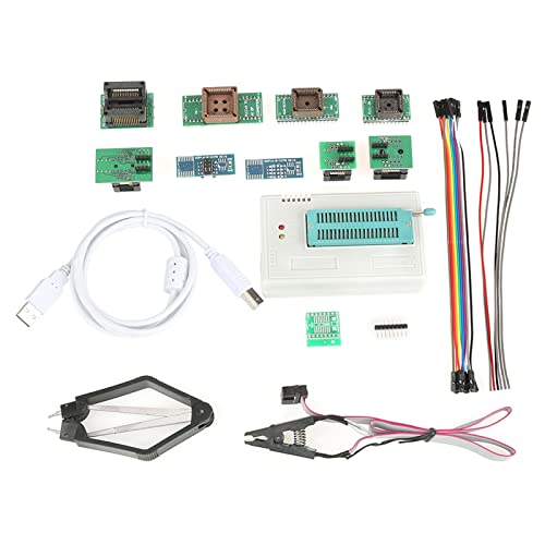 TL866II Universal, Eeprom Programmer Eprom Programmer Plus EEPROM FLASH 8051 AVR MCU GAL PIC mit 10 Adapter von Duokon