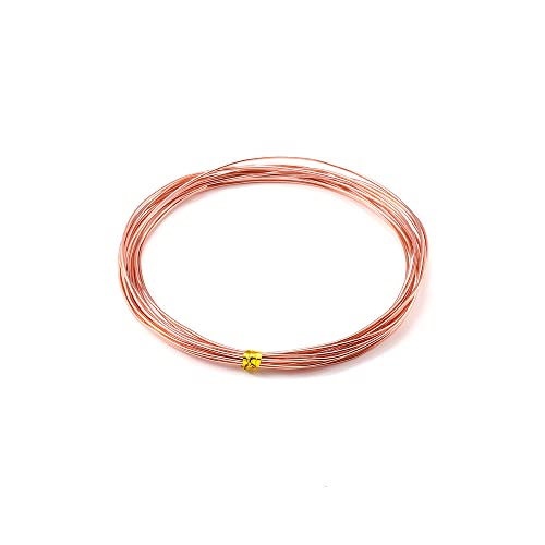 10m Basteldraht 2.0mm, Aluminium Craft Draht Blumendraht Aluminiumdraht Dekodraht Bindedraht für Blumengestecke, DIY Handwerk Dekorieren Schmuck Kranzherstellung, Schmuckdraht zum Basteln,Roségold 10m Basteldraht 2.0mm, Aluminium Craft Draht Blumendraht Aluminiumdraht Dekodraht Bindedraht für Blumengestecke, DIY Handwerk Dekorieren Schmuck Kranzherstellung, Schmuckdraht zum Basteln,Roségold von Duories