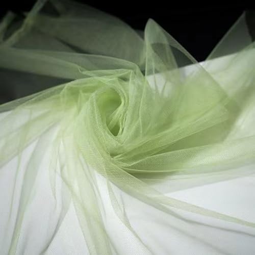 300cm x 300cm Mash Stoff Meterware, Extra Breit Softtüll Netzstoff Tüllstoff zum Nähen, Tüll Stoff für Bekleidung Gardine Tischdecken Hochzeit Vorhang Freihanddeko Tüllrock Party Deko,Grasgrün 300cm x 300cm Mash Stoff Meterware, Extra Breit Softtüll Netzstoff Tüllstoff zum Nähen, Tüll Stoff für Bekleidung Gardine Tischdecken Hochzeit Vorhang Freihanddeko Tüllrock Party Deko,Grasgrün von Duories