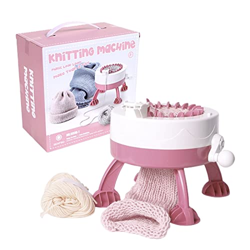 Duqulle Strickmaschine – -Strickmaschine Mit 22 Nadeln, Intelligente Webmaschine, Runde Strickmaschine Mit -, Rotierendes Strickmaschinen-Set Für Erwachsene Oder Kinder von Duqulle