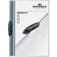 25 DURABLE Klemmhefter SWINGCLIP  grün von Durable