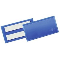 DURABLE Etikettentaschen blau 10,0 x 3,8 cm, 50 St. von Durable