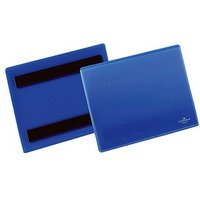 DURABLE Magnettaschen blau A6, 50 St. von Durable