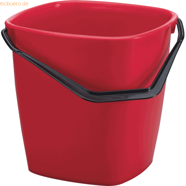 Durable Eimer Bucket 14l rot von Durable