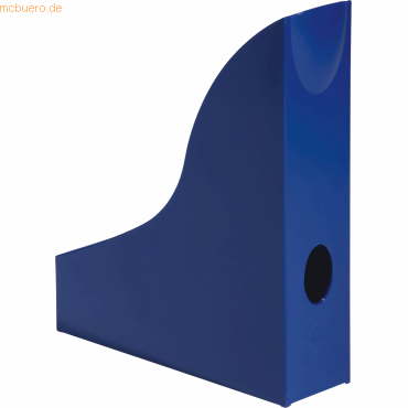 6 x Durable Stehsammler Basic A4 blau von Durable