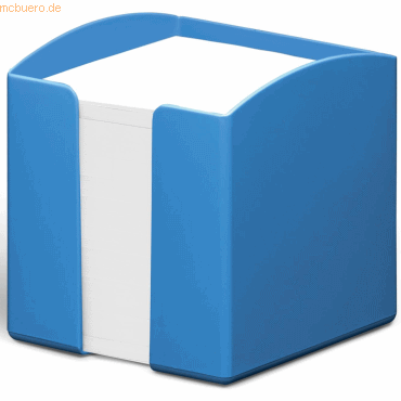 Durable Zettelbox Eco gefüllt 10x10,5x10cm blau von Durable