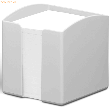 Durable Zettelbox Eco gefüllt 10x10,5x10cm grau von Durable