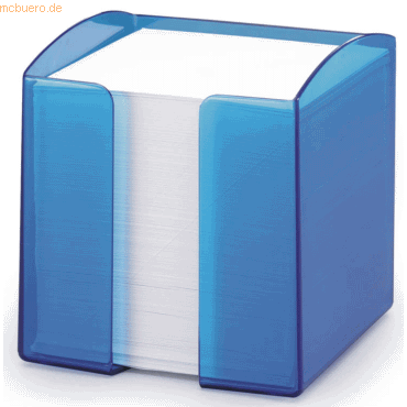 Durable Zettelkasten Trend 10x10x10,5cm blau von Durable