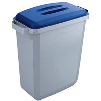 DURABLE Durabin 60 Mülleimer 60,0 l grau, blau von Durable