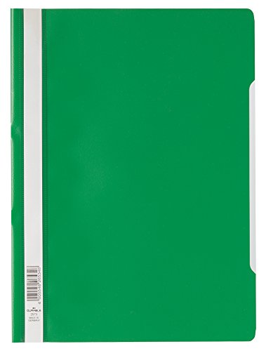 DURABLE Hunke & Jochheim Sichthefter A4 STANDARD, PP, 227 x 310 mm, grün von Durable